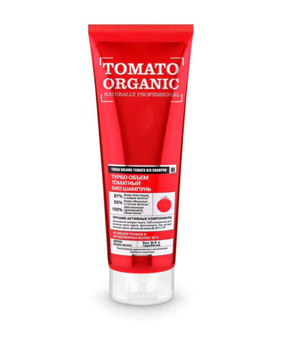 фото упаковки Organic Shop Tomato Шампунь томатный