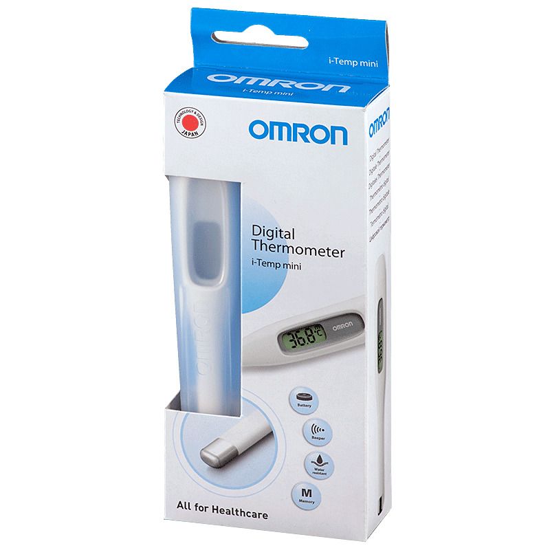 фото упаковки Термометр электронный медицинский OMRON i-Temp mini (MC-271W-E)