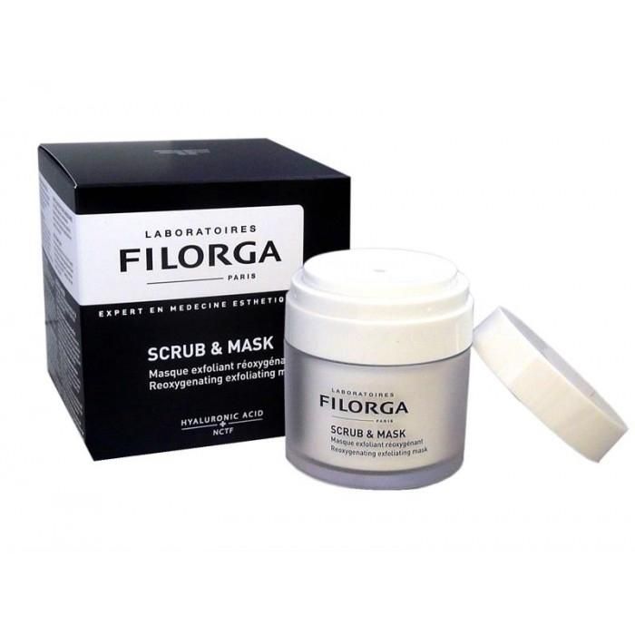 фото упаковки Filorga Scrub & Mask отшелушивающая оксигенирующая маска