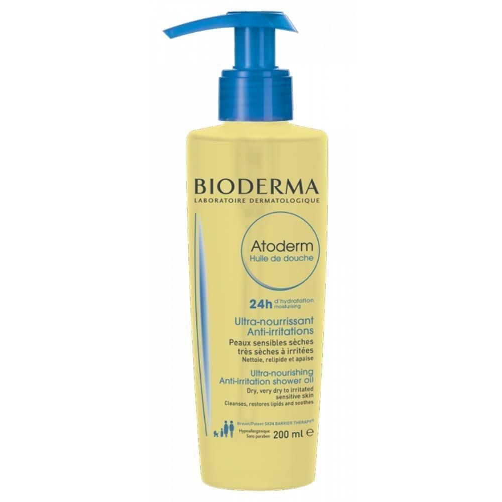 фото упаковки Bioderma Atoderm Масло для душа