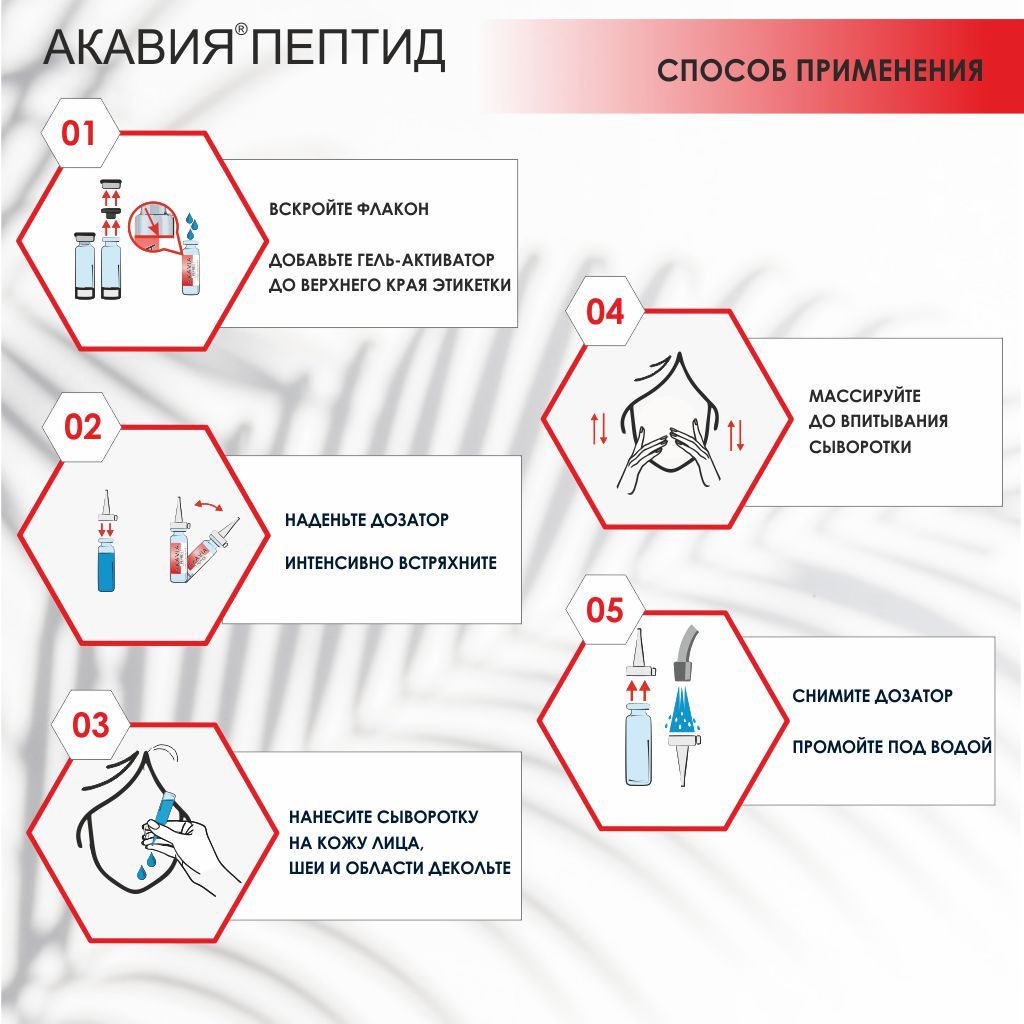 Акавия Пептид Липосомальная сыворотка для коррекции морщин, липосомальная сыворотка, набор: 20 фл. по 203 мг + гель 2 фл. по 50 мл, 1 шт.