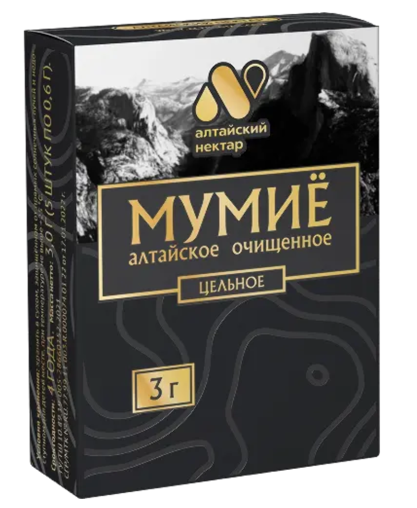 фото упаковки Мумие Алтайский Нектар