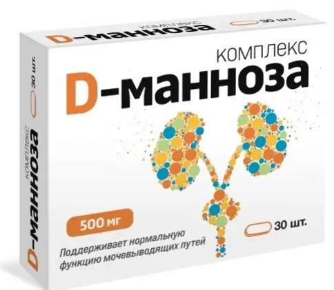 фото упаковки D-манноза комплекс