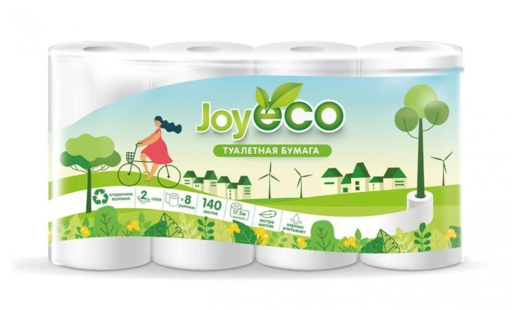 Туалетная бумага eco. Туалетная бумага Joy Eco 2сл.4рул.белая 1/12. Джой эко туалетная бумага. Бумага туалетная 2-х слойная Mini Joy Eco 4 рул/упак. Туалетная бумага 2 слоя 8 рулонов Joy Eco 30м.