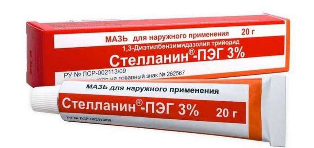 Стелланин-ПЭГ, 3%, мазь для наружного применения, 20 г, 1 шт. купить по цене от 381 руб в Ростове-на-Дону, заказать с доставкой в аптеку, инструкция по применению, отзывы, аналоги, Фармпрепарат
