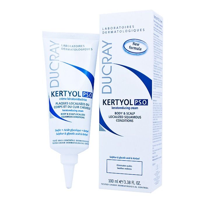 фото упаковки Ducray Kertyol PSO крем уменьшающий шелушение кожи