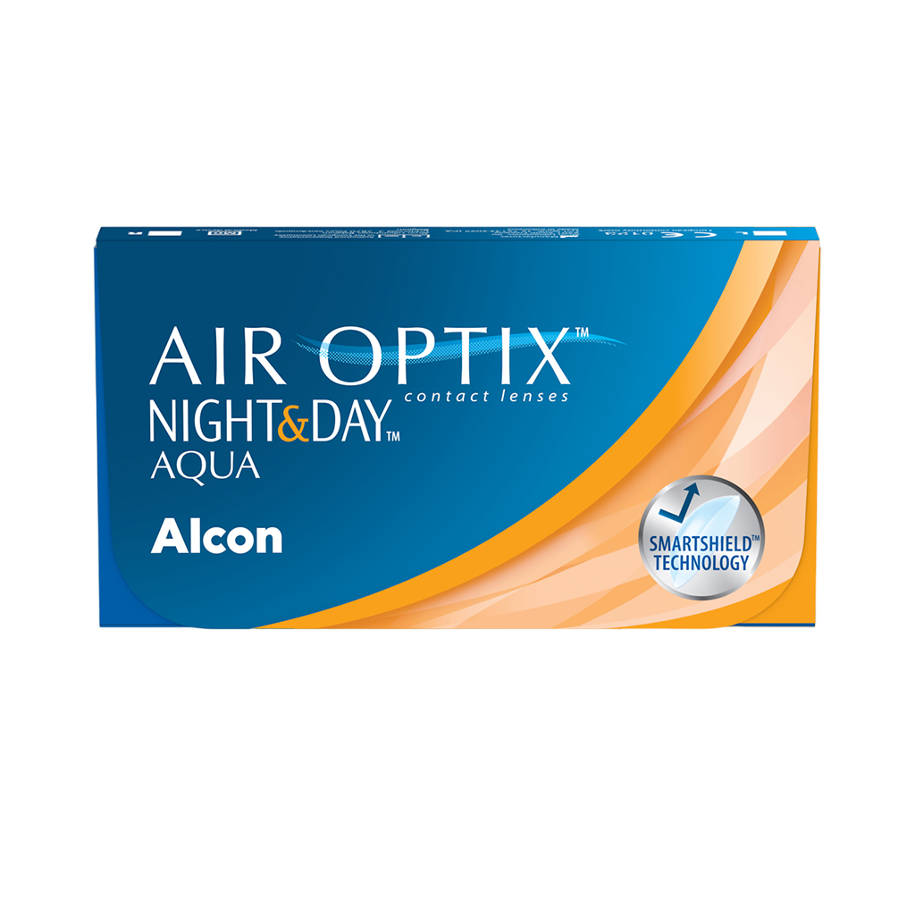 фото упаковки Alcon Air Optix Night & Day Aqua контактные линзы плановой замены