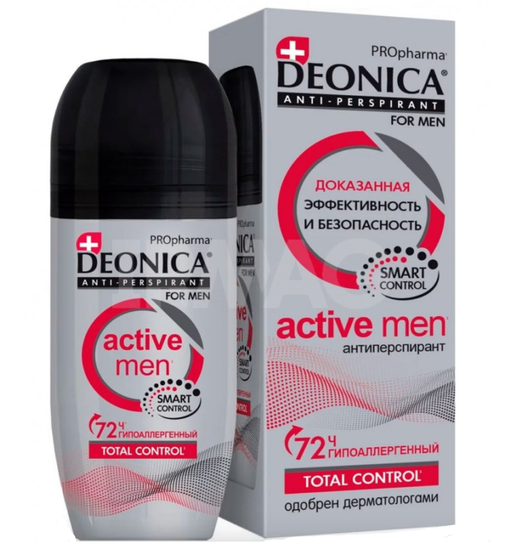 фото упаковки Deonica PROpharma Антиперспирант Active men