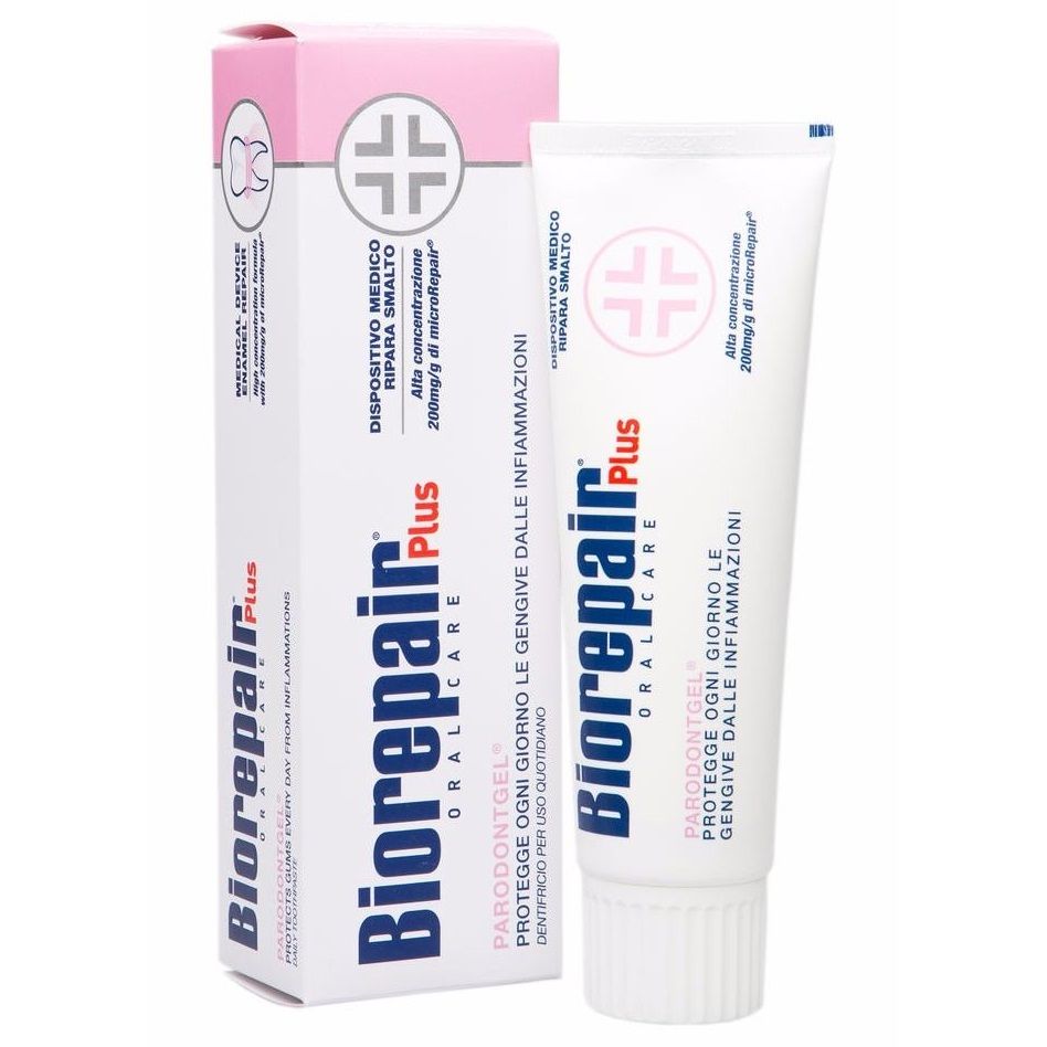 фото упаковки Biorepair Plus зубная паста против пародонтоза