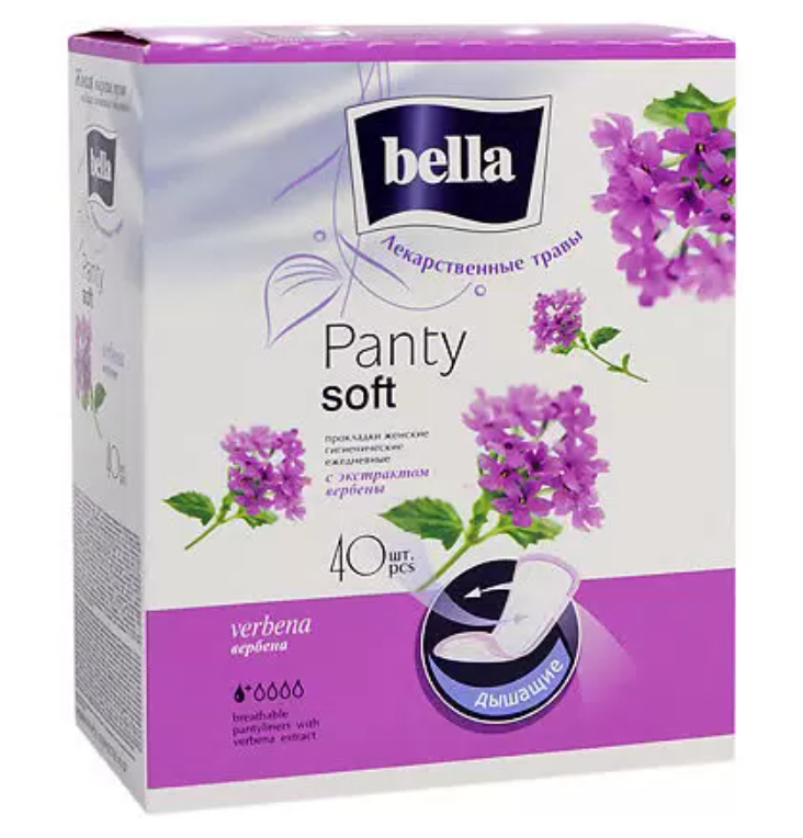 фото упаковки Bella panty herbs verbena ежедневные прокладки