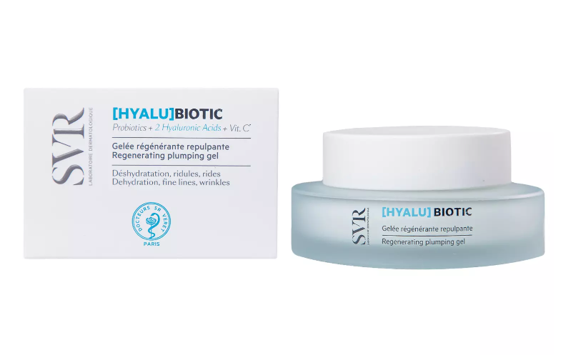 фото упаковки SVR Hyalu Biotic Гель для обезвоженной кожи, мимических морщин и тусклого цвета лица, 50 мл, 1 шт. фото упаковки SVR Hyalu Biotic Гель для обезвоженной кожи