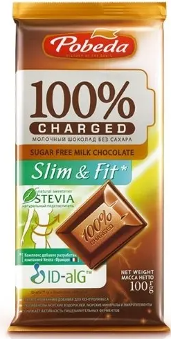 фото упаковки Чаржед шоколад молочный без добавления сахара