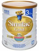 Similac Gold 3, для детей с 12 месяцев, напиток молочный сухой, 800 г, 1 шт.