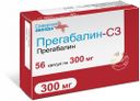 Прегабалин-СЗ, 300 мг, капсулы, 56 шт.
