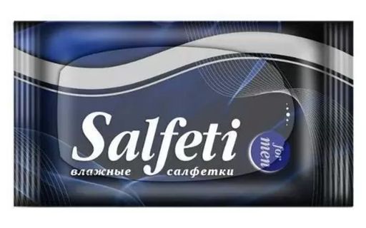 Salfeti for men Салфетки влажные универсальные, салфетки влажные, 10 шт.