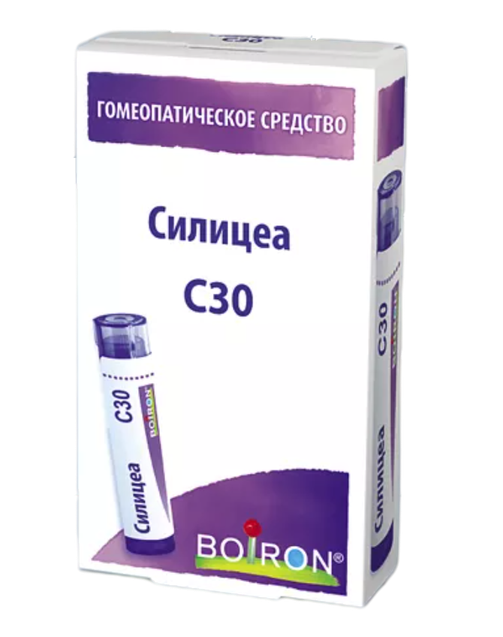 Силицеа С30, гранулы гомеопатические, 4 г, 1 шт.