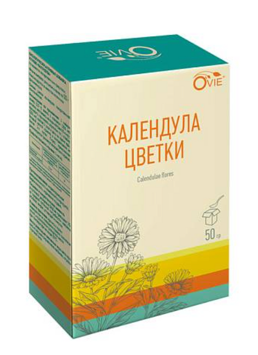 Ovie Календула цветки, 50,0 г, 1 шт.