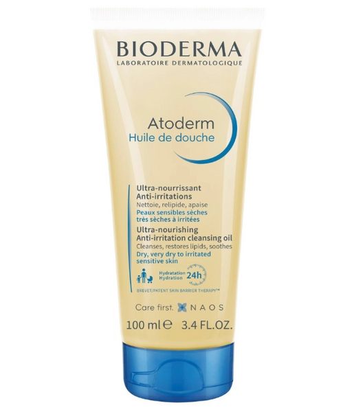 Bioderma Atoderm Масло для душа, масло для душа, для сухой чувствительной и атопичной кожи лица и тела, 100 мл, 1 шт.