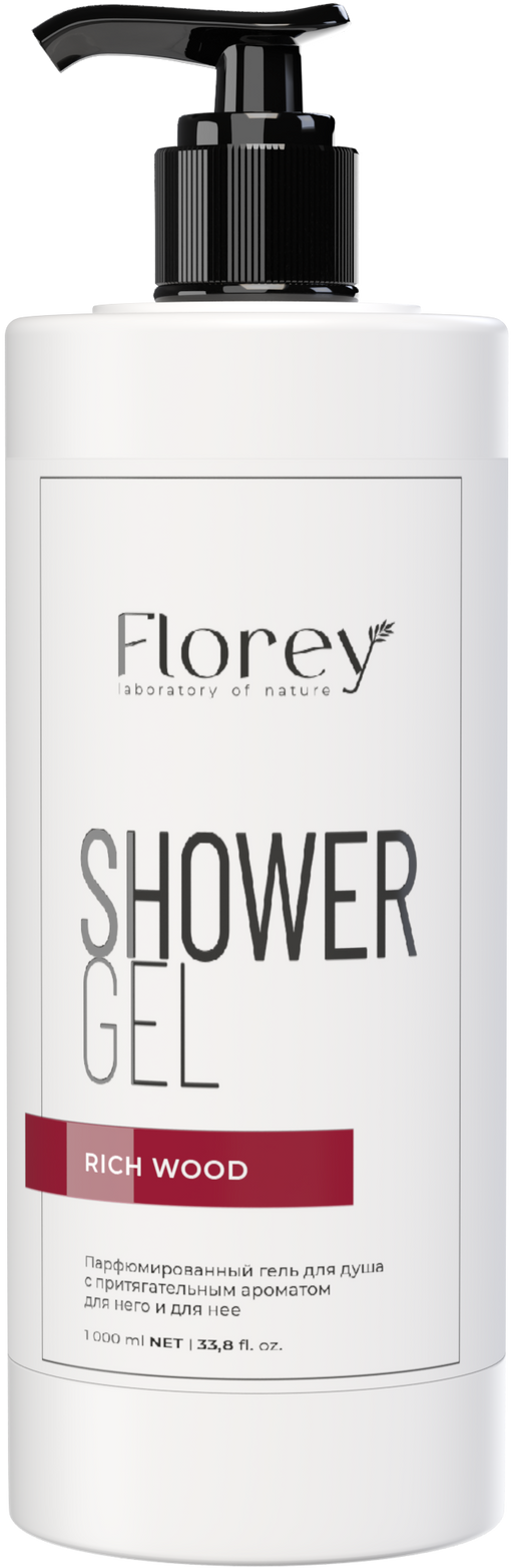 Florey Гель для душа, гель, Perfumed, 1000 мл, 1 шт.