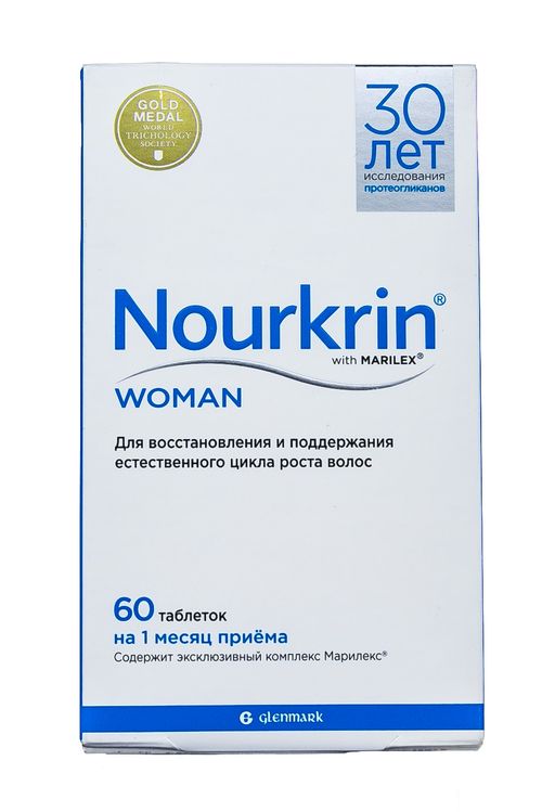 Нуркрин для женщин, таблетки, 60 шт.
