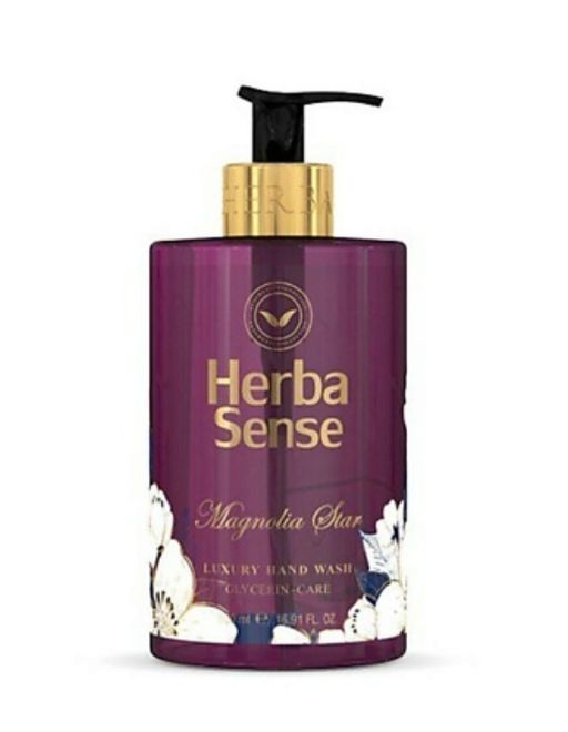 HerbaSense Мыло жидкое для рук Звезда Магнолия, мыло жидкое, 500 мл, 1 шт.