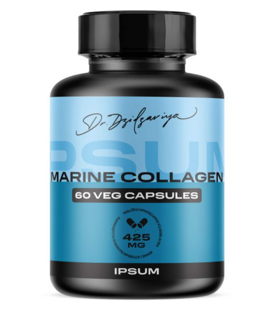 Коллаген морской+Витамин С IPSUM, капсулы, 60 шт.