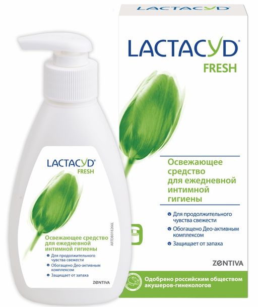 Lactacyd Fresh Средство для интимной гигиены освежающее, гель, 200 мл, 1 шт.