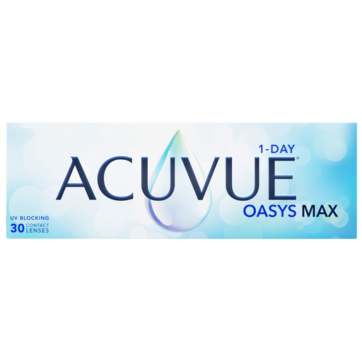 Acuvue Oasys Max 1-Day Контактные линзы однодневные, BC=8.5 d=14.3, D(-3.25), 30 шт.