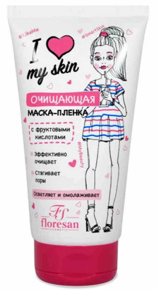 Floresan I love my skin Маска-пленка Очищающая, 150 мл, 1 шт.